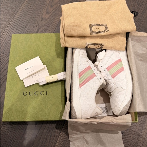 Gucci Shoes - Gucci Women’s Screener Sneakers – Like New, Size EU 38 / US Women’s 8